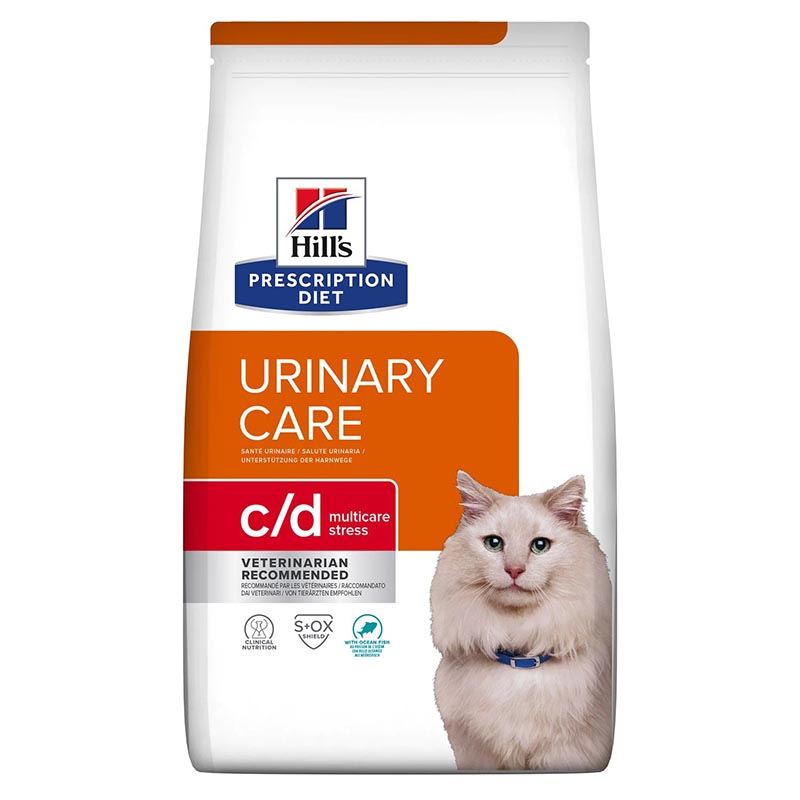 Hills PD Feline c/d Urinary Stress Pescado Azul 1.5kg