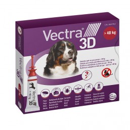 Vectra 3D Perros + 40 kg Caja 3 Pipetas