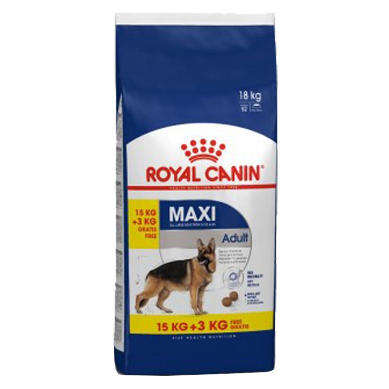 ROYAL CANIN Canine Maxi Adult (15+3) 18 kg