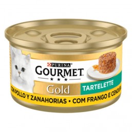 PURINA Gourmet Gold Tartelette Pollo & Zanahoria 85 gr