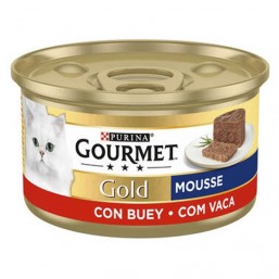PURINA Gourmet Gold Mousse Buey Selecto 85gr