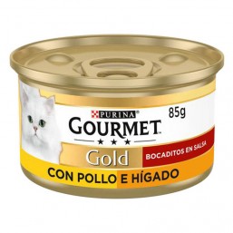 PURINA Gourmet Gold Pollo e Hígado 85 gr