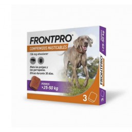 FRONTPRO 25-50 kg 3 Comprimidos Masticables