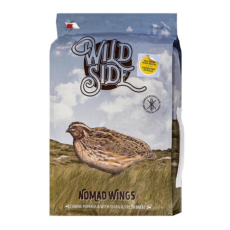 Wild Side Nomad Wings pienso sin cereales para perros (outlet) 10.4kg